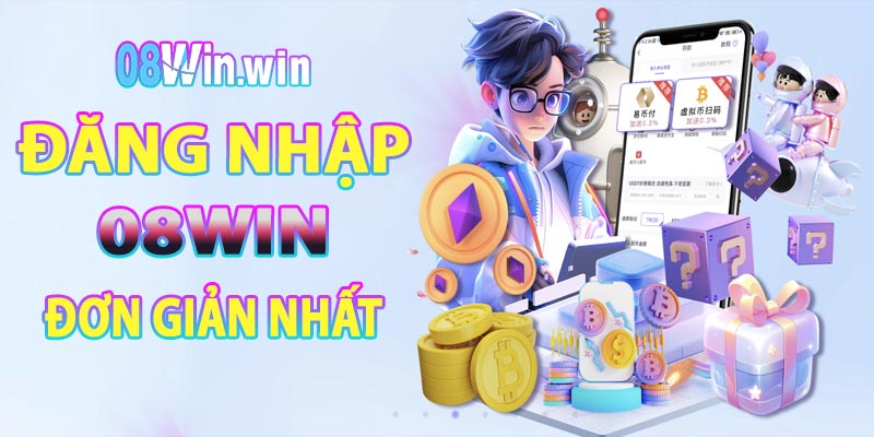 Các bước để đăng nhập 08win