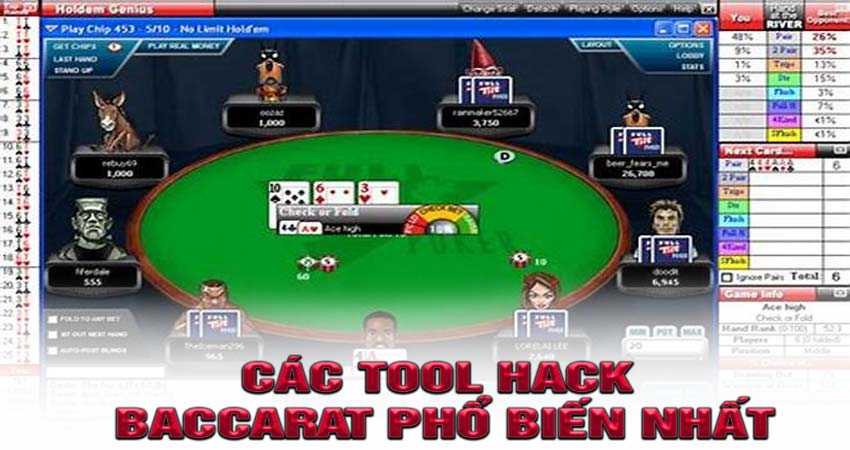 Các Tool Hack Baccarat Phổ Biến Nhất